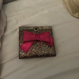 Pink Glitter Women's Clutch